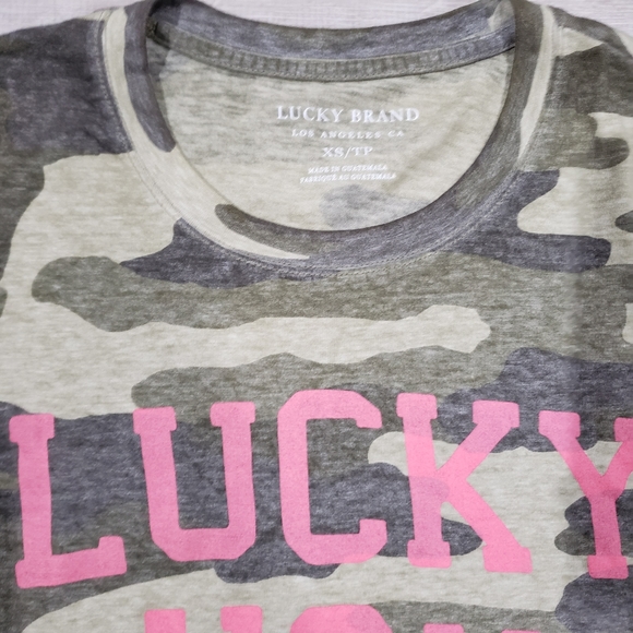 Lucky Brand Camo T Shirt🍀 - Picture 2 of 2